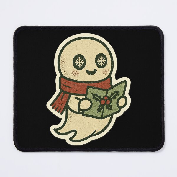 Item preview, Retro Christmas Horror Characters – Ghost Caroler – Vintage • Spooky Cute designed and sold by JacobKAurumhead.