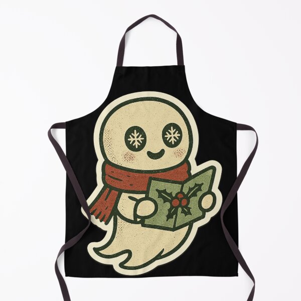 Item preview, Retro Christmas Horror Characters – Ghost Caroler – Vintage • Spooky Cute designed and sold by JacobKAurumhead.