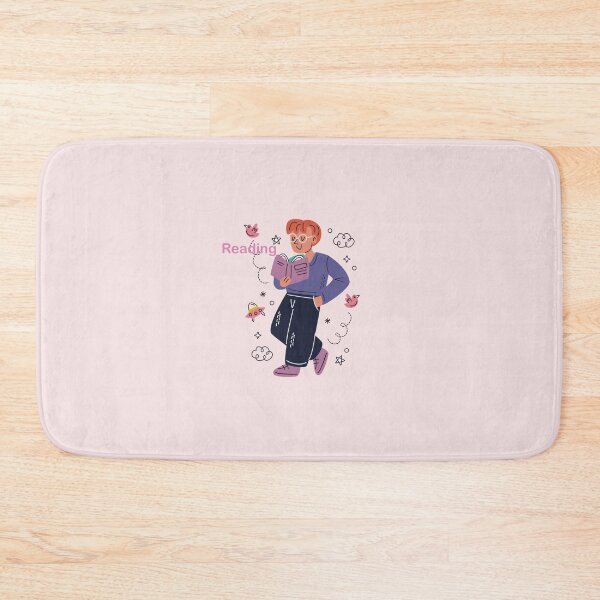 Item preview, Cute Cartoon Boy Reading Illustration designed and sold by nada-art.