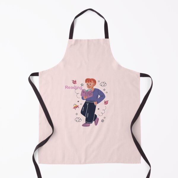 Item preview, Cute Cartoon Boy Reading Illustration designed and sold by nada-art.
