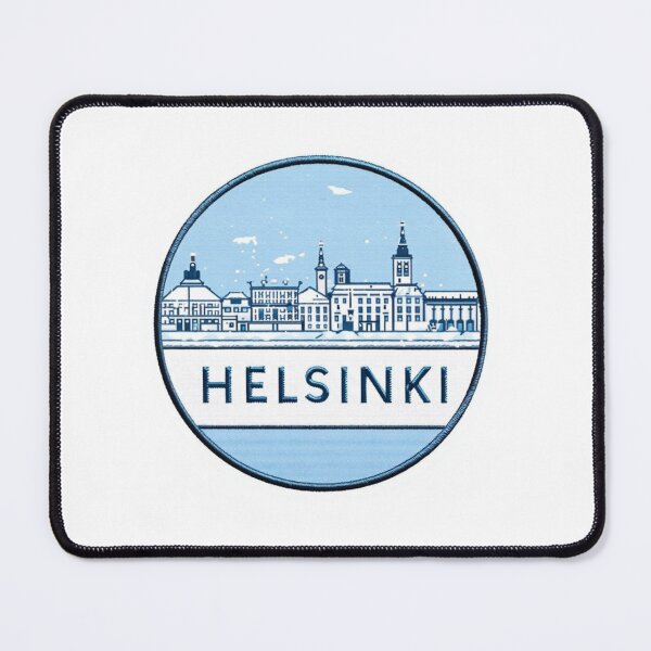 Item preview, Helsinki Frozen Harbor Patch designed and sold by Imaginarium of Chaos falcon88 .