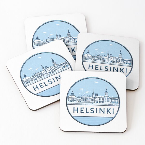 Item preview, Helsinki Frozen Harbor Patch designed and sold by Imaginarium of Chaos falcon88 .
