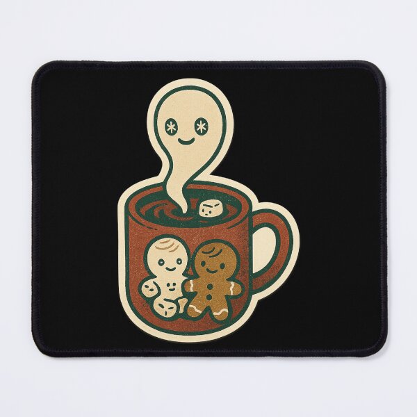 Item preview, Retro Christmas Horror Characters – Hot Cocoa Ghost Cup – Vintage • Spooky Cute designed and sold by JacobKAurumhead.