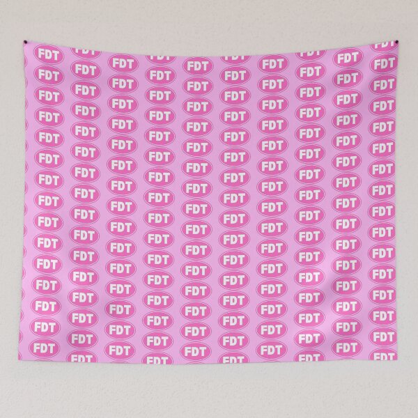 Artikelvorschau, FDT (Pinke Version) entworfen und verkauft von Keeping Art Heavenly.