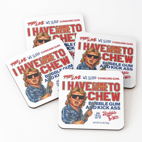 Item preview, They Live - Chew Bubble Gum designed and sold by ourkid.