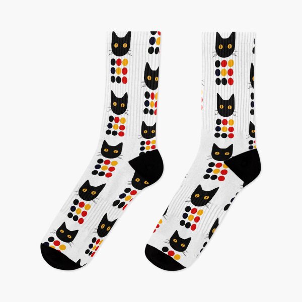 Item preview, Cat with Colorful Dots designed and sold by Liededrom..