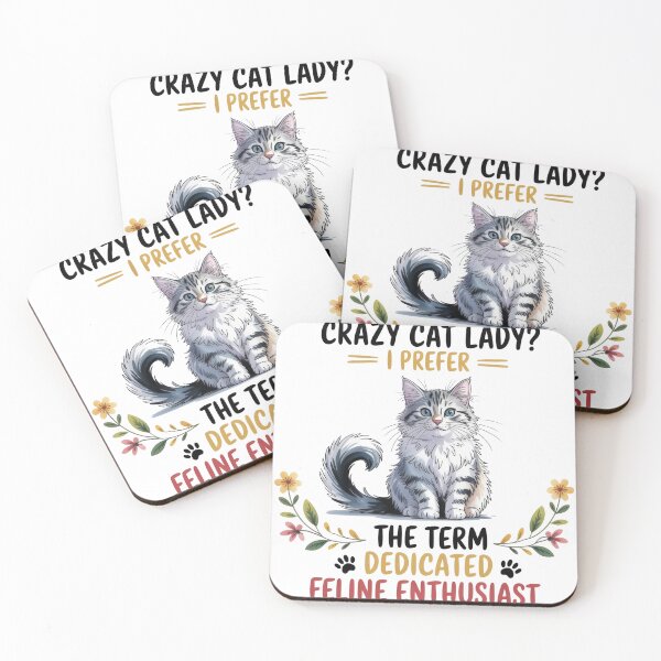 Item preview, Sarcastic Cat Lady humor designed and sold by Timeless-Twirls.