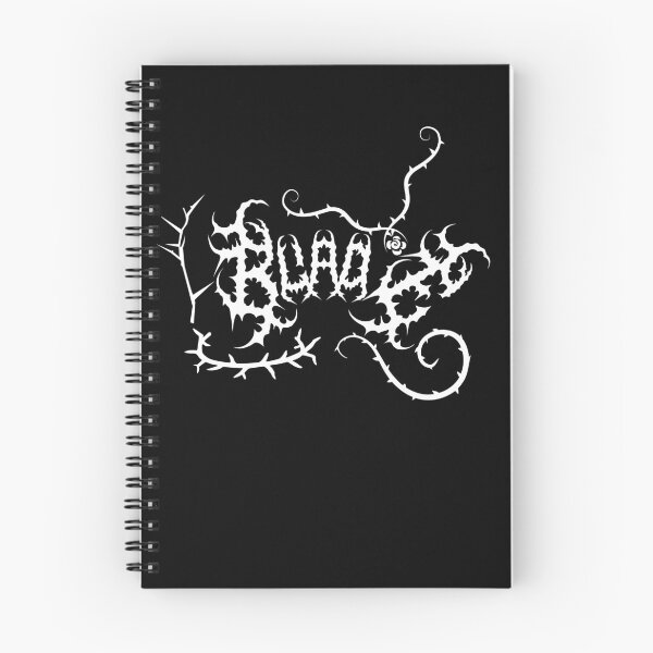 Item preview, BladE – Thorned Letters Dark Metal Design - Street Gym Aesthetics - White Logo designed and sold by Gary-Shop.