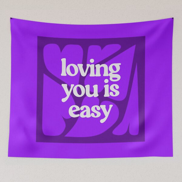 Item preview, Loving You Is Easy designed and sold by LeoLune.