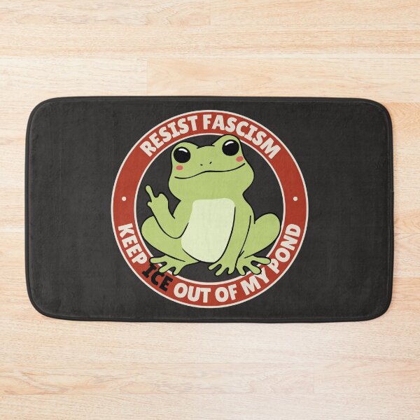 Item preview, Resist Fascism - Keep ICE out of my pond designed and sold by DesignCollectiv.