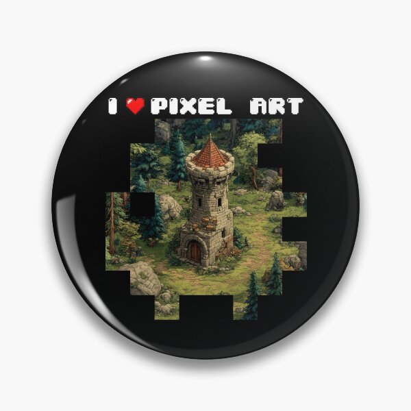 Item preview, Me encanta Pixel Art Tower designed and sold by NerdLabDesign.