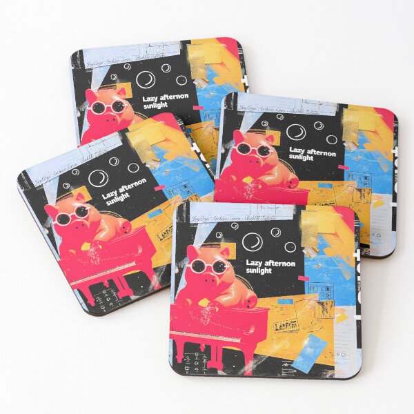 Item preview, Lazy Afternoon Sunlight – Pig Piano Bubble Edition designed and sold by joycrysstudio.