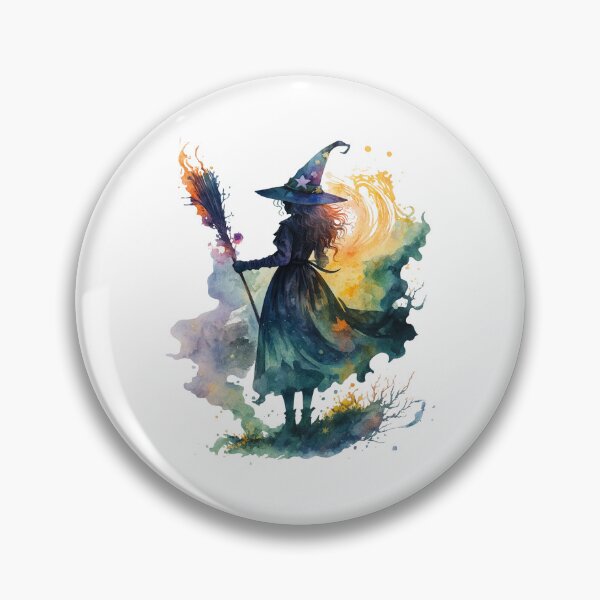 Item preview, Watercolor Witch designed and sold by SnorkleSupply.