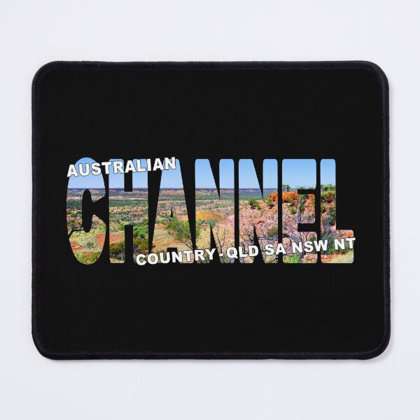 Item preview, Australian CHANNEL Country QLD SA NSW NT - Lake Eyre Basin designed and sold by Adam Gormley.