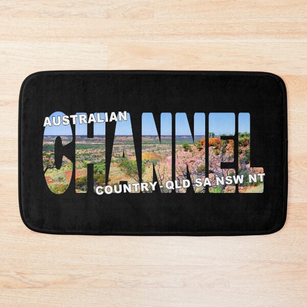 Item preview, Australian CHANNEL Country QLD SA NSW NT - Lake Eyre Basin designed and sold by Adam Gormley.