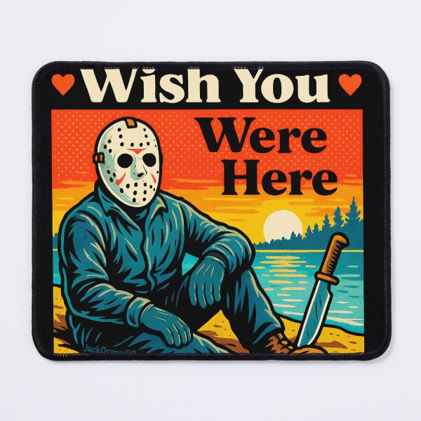 Item preview, Voorhe Wish You Were Here Tee designed and sold by JackDraws88.