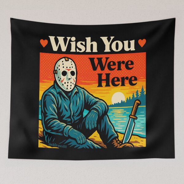 Item preview, Voorhe Wish You Were Here Tee designed and sold by JackDraws88.