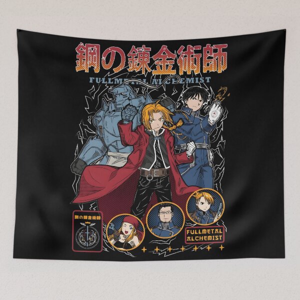 Item preview, Fullmetal Alchemist Team designed and sold by ANIME HEAT.