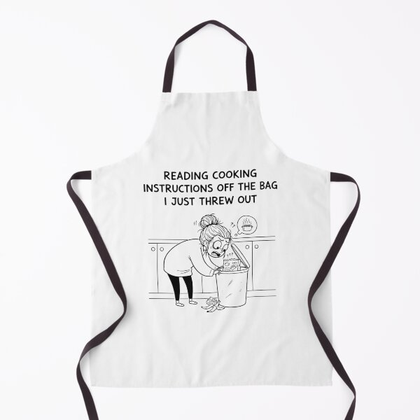 Item preview, The Recipe Regret Minimalist Kitchen Comic designed and sold by SweetLog.