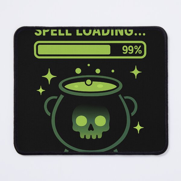 Item preview, Spell Loading – Neon Cauldron Magic Potion Art designed and sold by ShivaniiD.