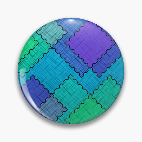Item preview, Textured patches multicolored strokes  green  blue  purple shapes designed and sold by fuzzyfox.