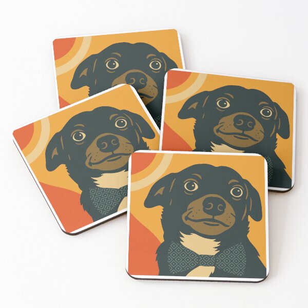 Item preview, Hipster Pup Art designed and sold by threeABinks.