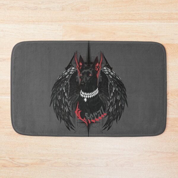 Item preview, Cyber Gothic Doberman | Dark Angel Y2K Dog Design with Luxury Punk Vibe designed and sold by Pandositive.