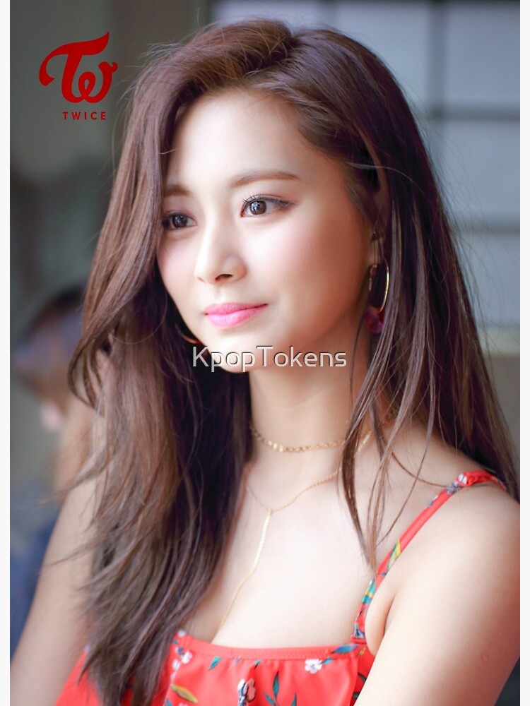 Twice Tzuyu Cute Red Dance The Night Away Art Board Print By