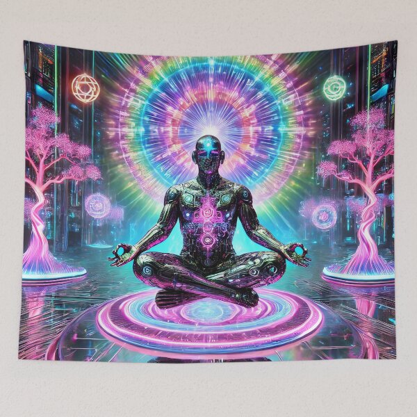Item preview, Neon Chakra Ascension designed and sold by Savannarojas.