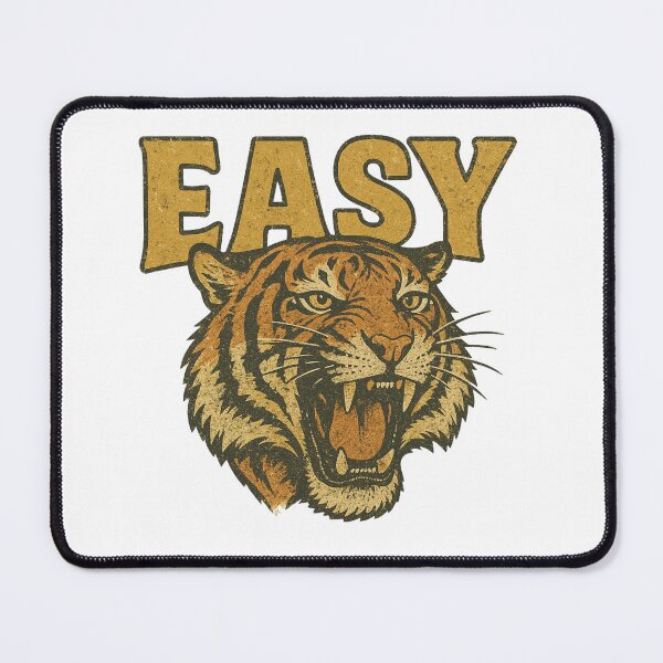 Item preview, Easy Tiger – Vintage Distressed Retro Graphic Tee designed and sold by Zippitydodads.