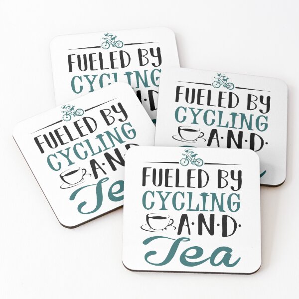 Item preview, Fueled by Cycling and Tea designed and sold by KsuAnn.