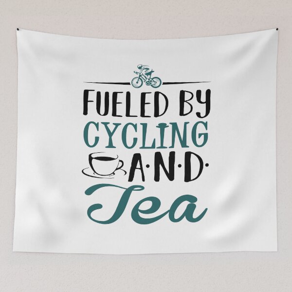 Item preview, Fueled by Cycling and Tea designed and sold by KsuAnn.