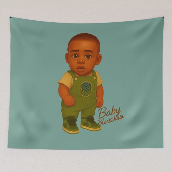 Item preview, Baby Blockchain  designed and sold by Apex_N_Action.