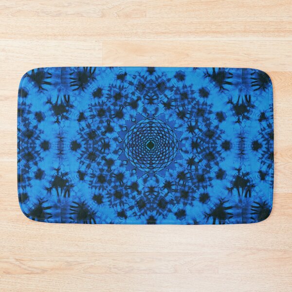 Item preview, Blue and Black tie dye pattern designed and sold by AuroraXGreen.