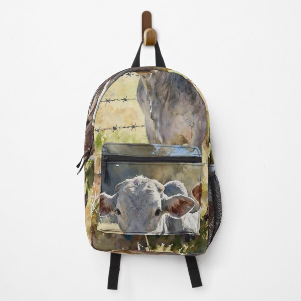 Item preview, Brahman Heifers In Watercolors designed and sold by Oldetimemercan.