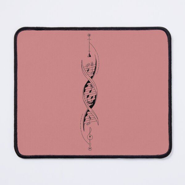 Item preview, Musical DNA - DNA Strand with Musical Symbols - Design of Genetics and Music Fused designed and sold by XNewStore.