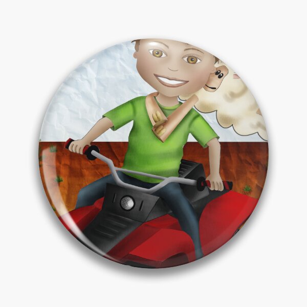 Item preview, Boy on Quadbike designed and sold by KristySBArt.