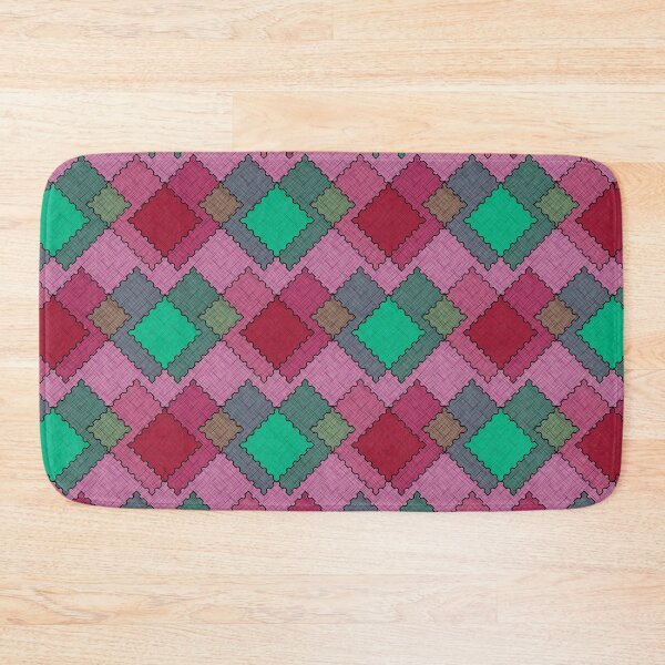 Item preview, Textured patches multicolored strokes  shapes designed and sold by fuzzyfox.