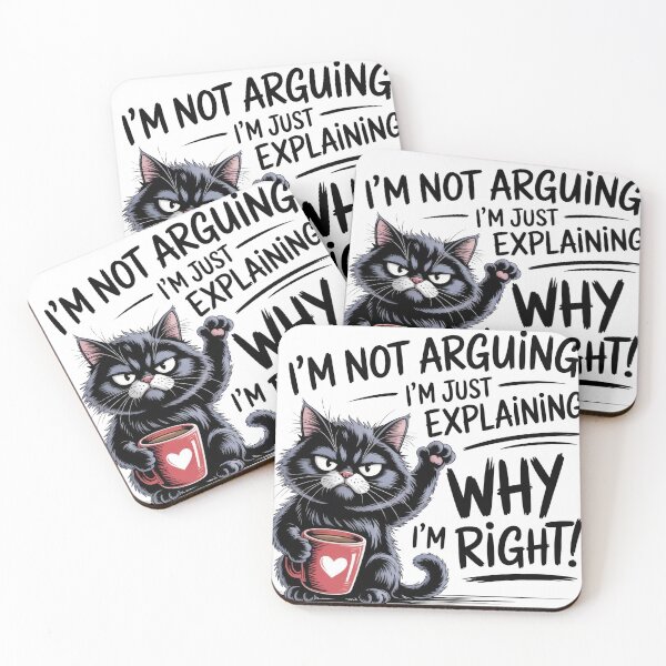Item preview, Sarcastic Cat Humor Novelty Gifts designed and sold by Timeless-Twirls.