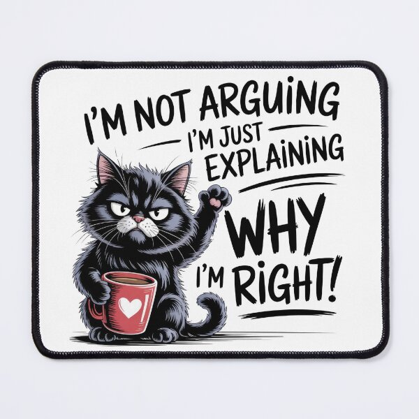 Item preview, Sarcastic Cat Humor Novelty Gifts designed and sold by Timeless-Twirls.