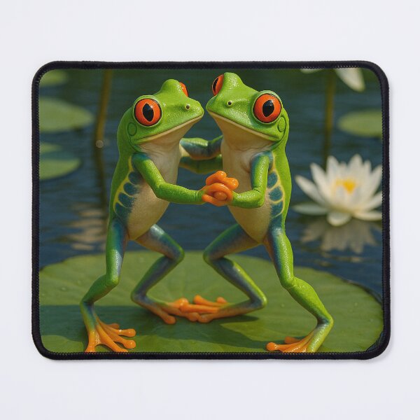 Item preview, Red_Eyed Tree Frogs Ballroom Dancing designed and sold by Tridentulus.