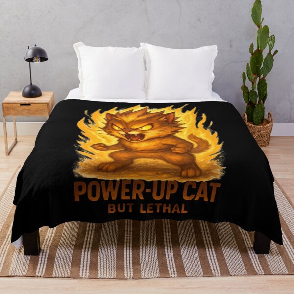 Aperçu de l'œuvre Chat surpuissant ⚡ Mais mortel créée et vendue par CraftedHome.