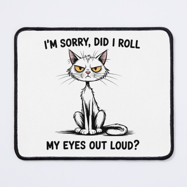 Item preview, Sarcastic Cat Humor Novelty Gifts designed and sold by Timeless-Twirls.