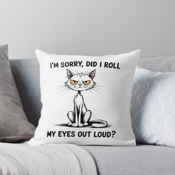 Item preview, Sarcastic Cat Humor Novelty Gifts designed and sold by Timeless-Twirls.