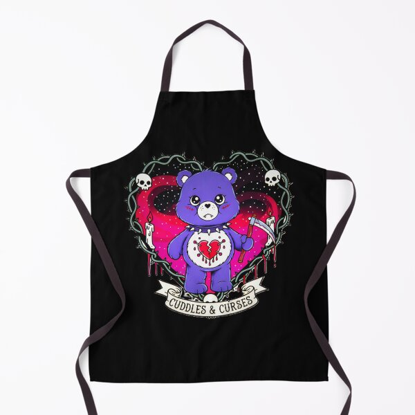 Item preview, Cuddles & Curses The Careless Goth Bear designed and sold by CoffinsArt.