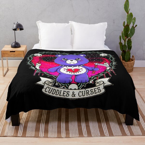 Item preview, Cuddles & Curses The Careless Goth Bear designed and sold by CoffinsArt.
