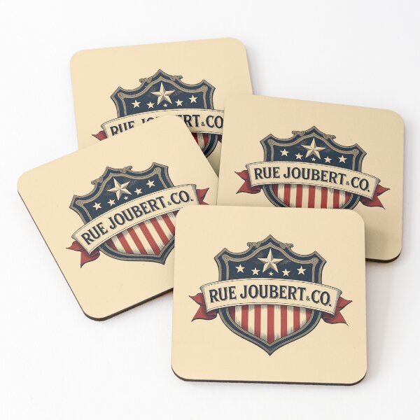 Item preview, Vintage Shield Emblem With Banner, Stars and Stripes for Rue Joubert & Co Brand designed and sold by Rue Design Company.