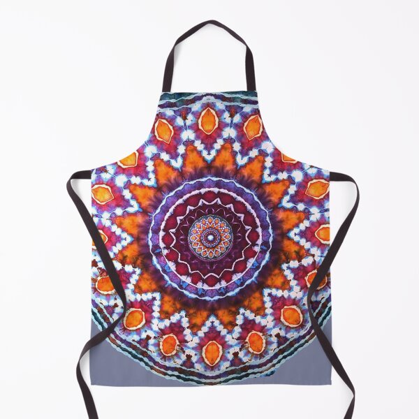 Item preview, Tie Dye star sun mandala Tibet colors designed and sold by AuroraXGreen.