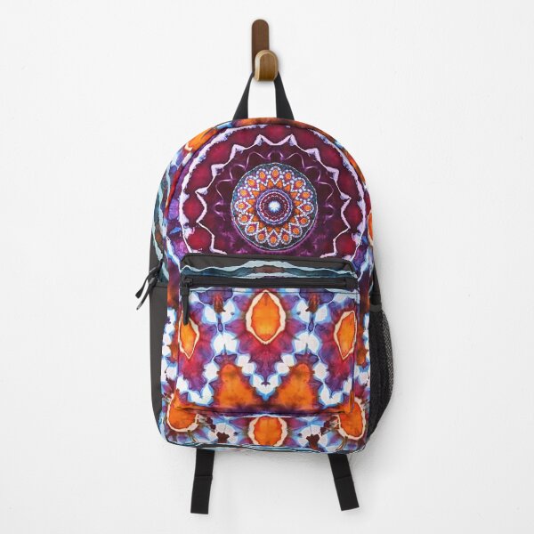 Item preview, Tie Dye star sun mandala Tibet colors designed and sold by AuroraXGreen.