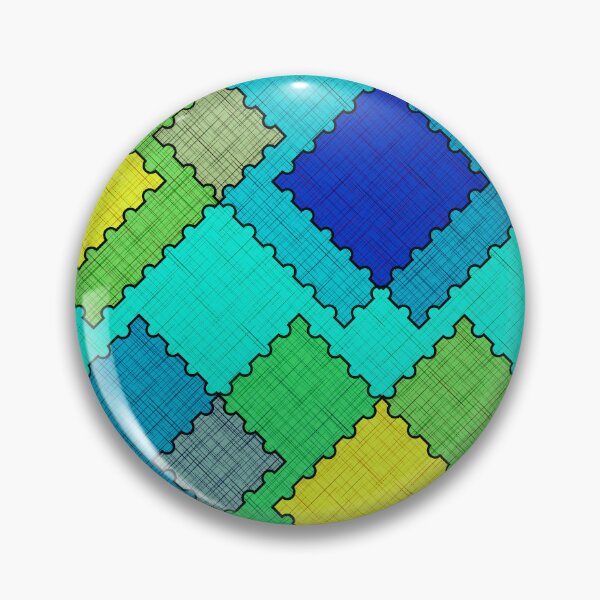 Item preview, Textured patches multicolored strokes shapes designed and sold by fuzzyfox.